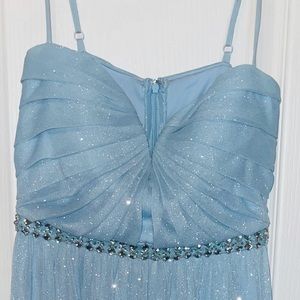 Short dress is a size medium and only worn once.